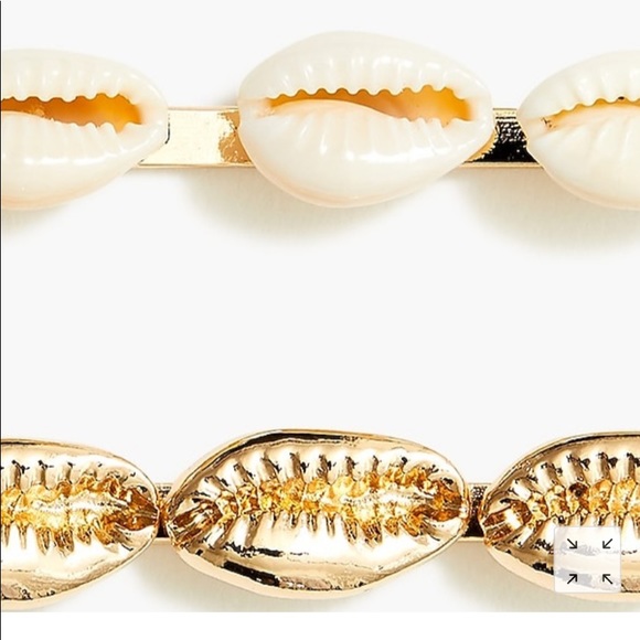 J. Crew Factory Accessories Jcrewshell Barrette Set Poshmark